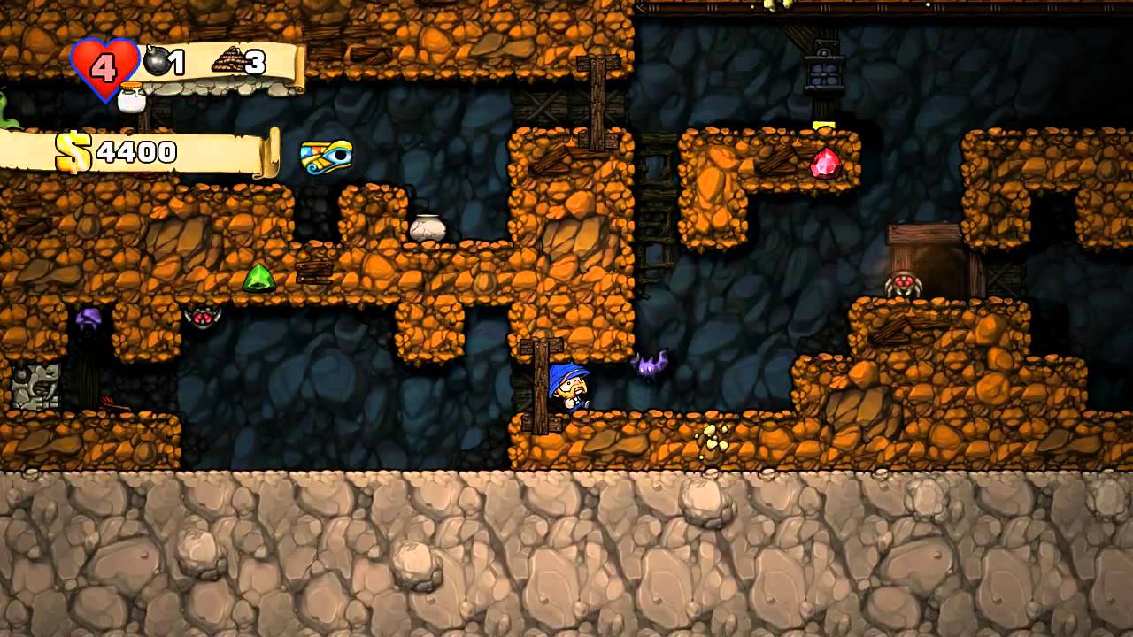 Spelunky HD 01 (Пещеры ждут нас!)