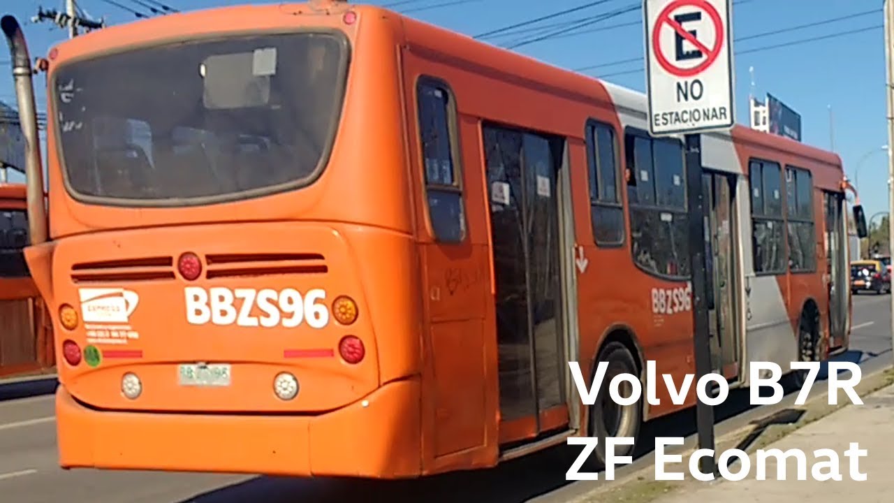 Volvo B7R mk.II - ZF Ecomat - Busscar Urbanuss Pluss - Transantiago