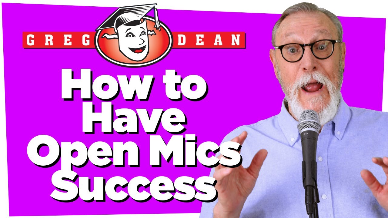 🎤How to Have Open Mic Comedy Success - #standupcomedy #comedians #openmiccomedy  #gregdeancomedy