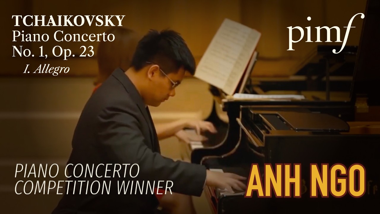 Tchaikovsky Piano Concerto No. 1 in B-flat minor, Op. 23, Allegro, performed by Anh Ngo