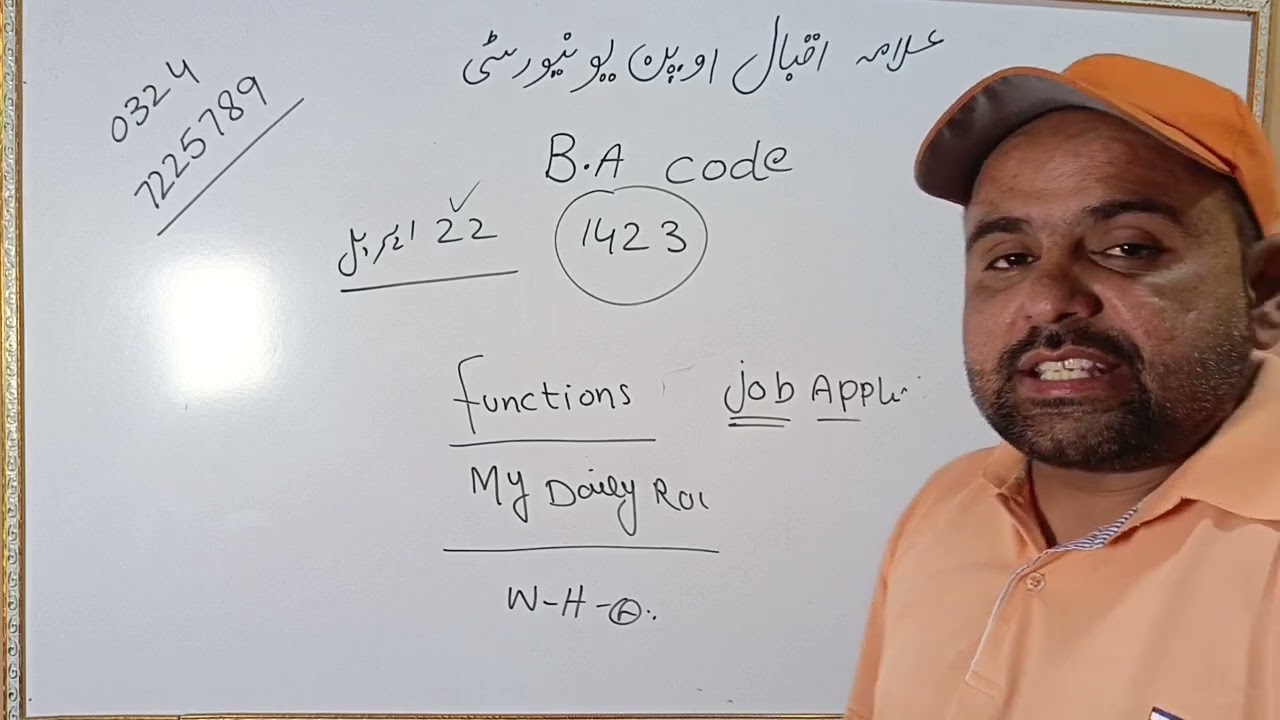 AIOU BA Code 1423 Solved Guess Paper 2026 | Important Questions & Answers