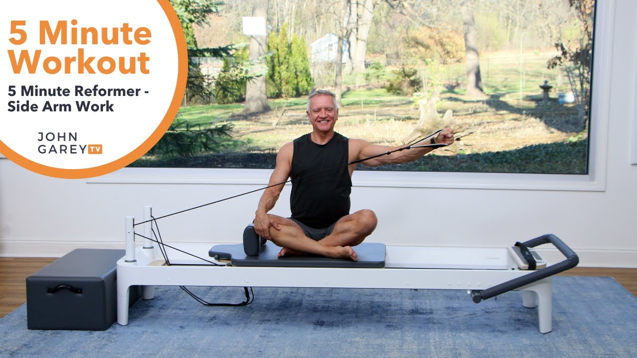5 Minute Pilates Reformer Workout | John Garey TV
