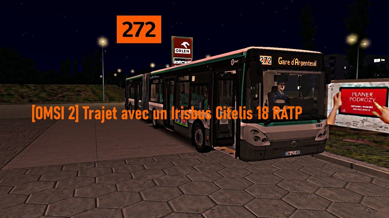 [OMSI 2] Trajet avec un Irisbus Citelis 18 RATP