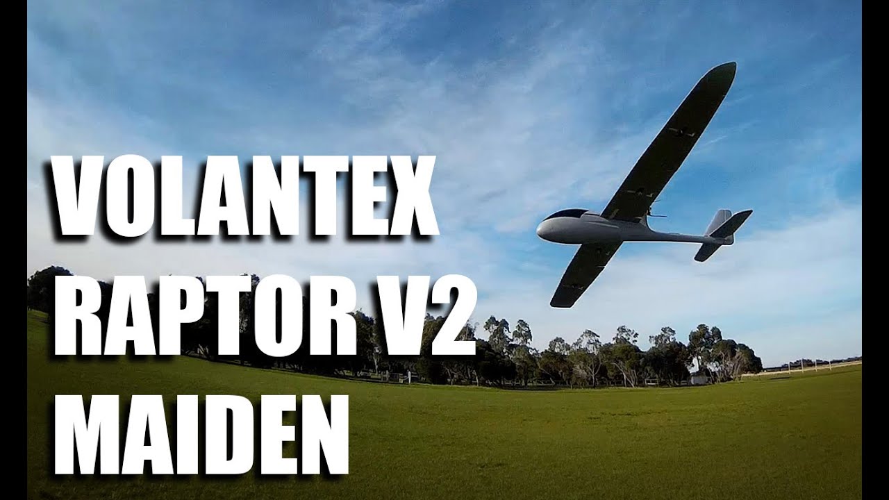 Volantex FPV Raptor V2 maiden