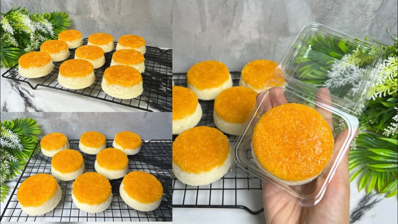 Foi Thong spong cake วิธีทำขนมสาลี่ฝอยทอง