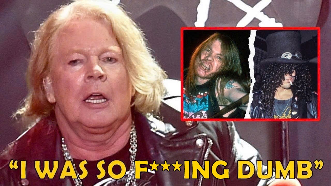 Axl Rose’s Biggest Regret 'I Wish I Could Take It Back