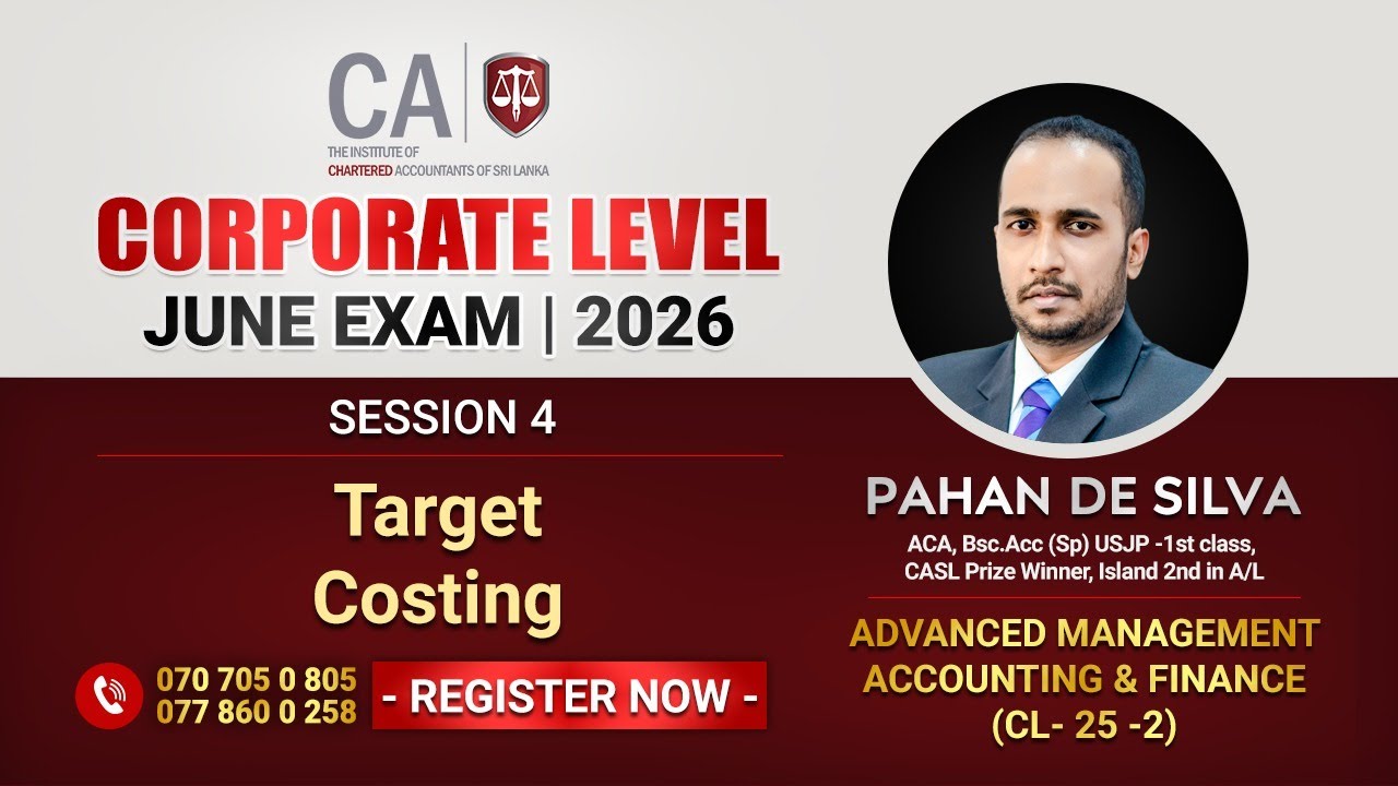 𝐂𝐀 - 𝐂𝐋𝟐 - 𝐓𝐚𝐫𝐠𝐞𝐭 𝐂𝐨𝐬𝐭𝐢𝐧𝐠 (𝐒𝐞𝐬𝐬𝐢𝐨𝐧 𝟎𝟒) 𝐌𝐨𝐫𝐞 𝐃𝐞𝐭𝐚𝐢𝐥𝐬 👇