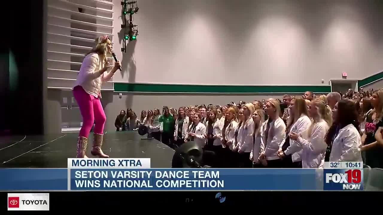 Seton Varsity Dance Team wins national competition!