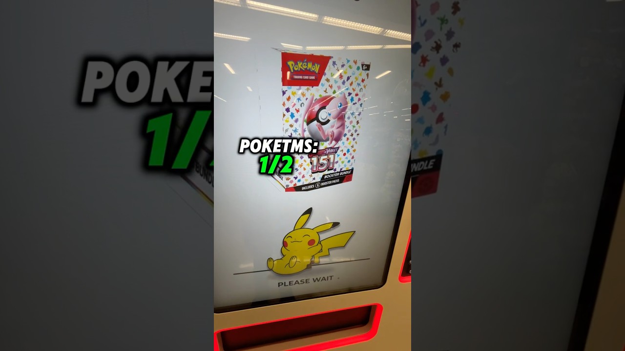 Pok&eacute;mon Vending Machine Hits EP. 14 | 151 AND MEGA??? #pokemon #packopening #yeat