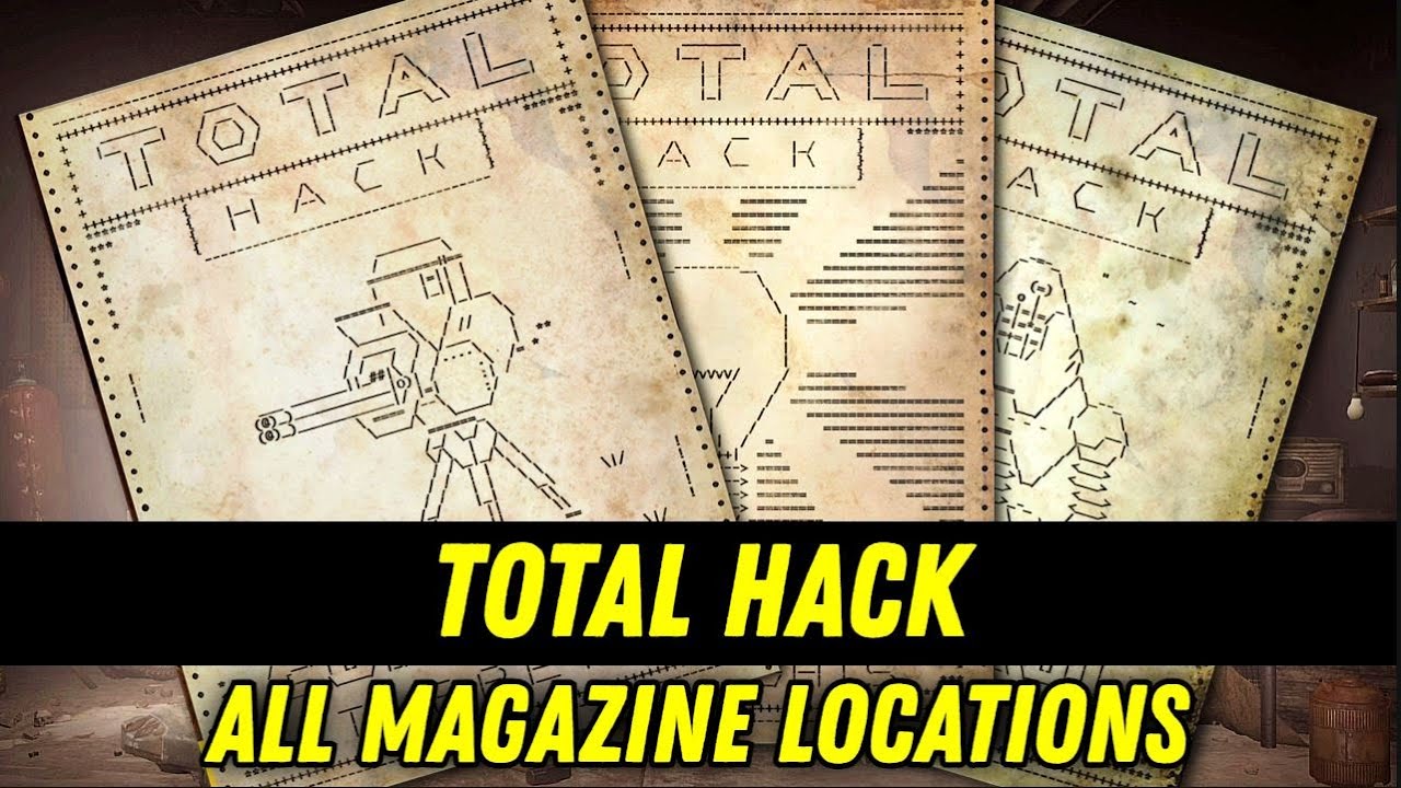 Total Hack - All Magazine Locations (Full Guide) | Fallout 4