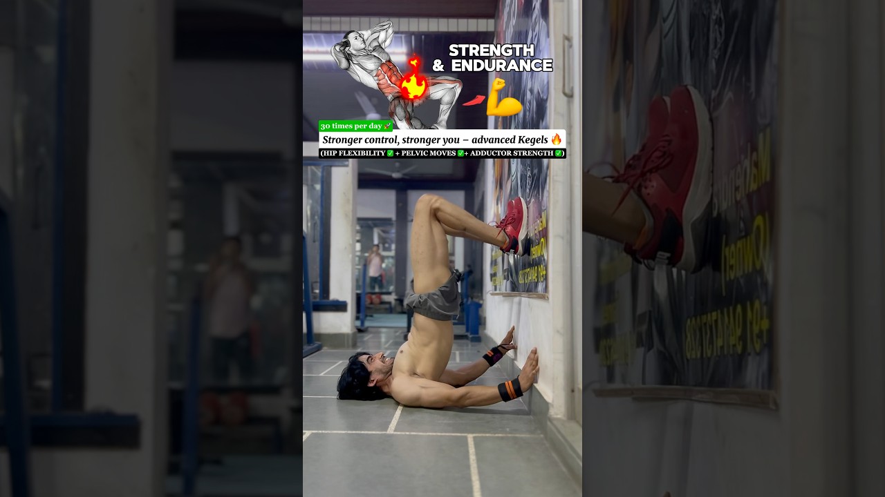 Build inner strength, anytime, anywhere 🏠⚡#kegelworkout #sachinhrfitness #youtubeshorts #fitness