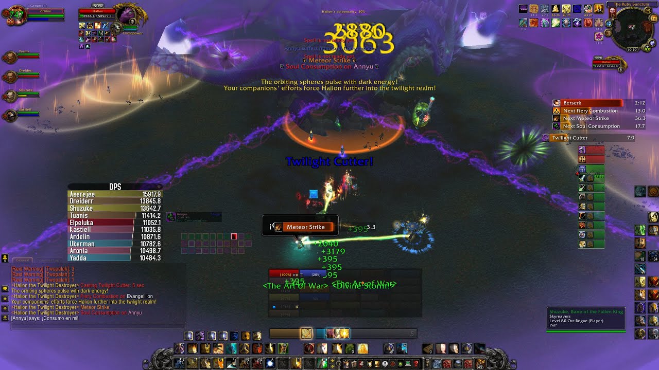 Ruby Sanctum 25 HC / Retribution Paladin # 5 ( Warmane )
