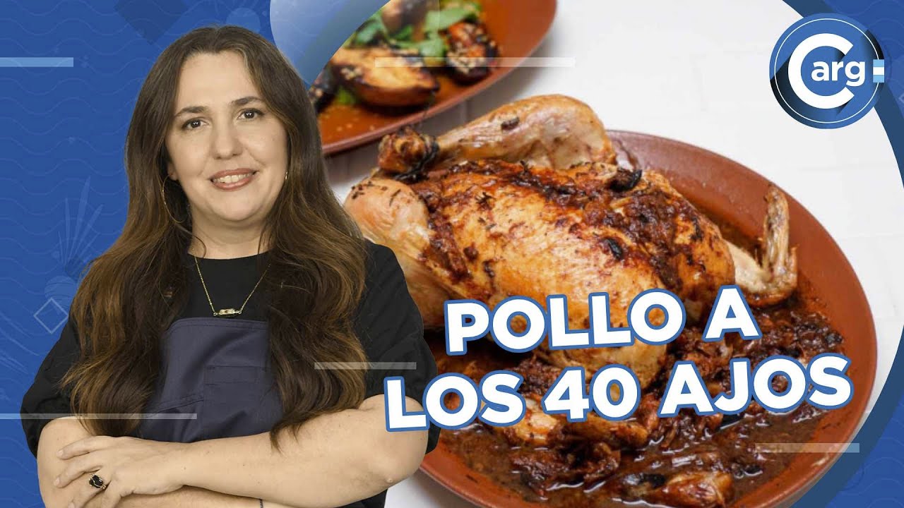 CÓMO PREPARAR POLLO A LOS 40 AJOS