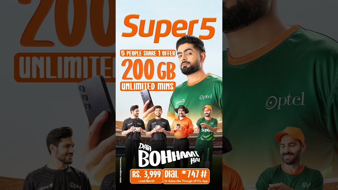 Ufone 4G | Super 5 one package for 5 people