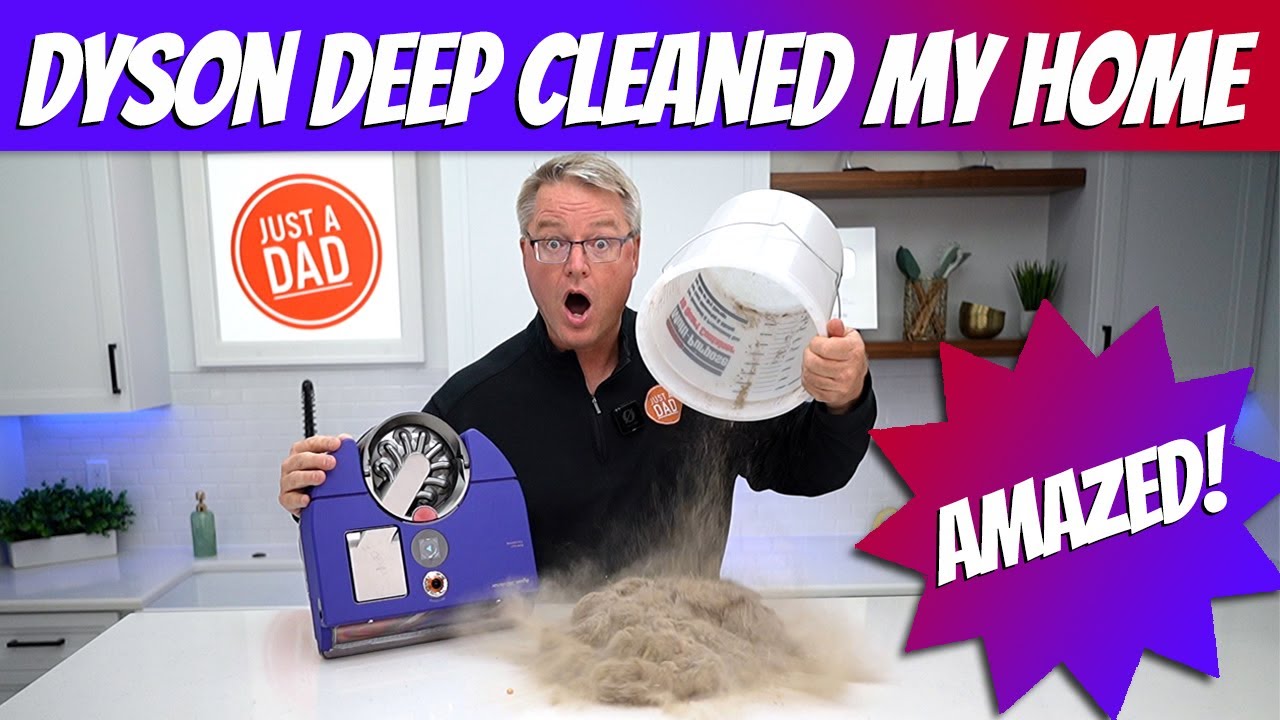 Dyson 360 Vis Nav Robot Vacuum 30 Day Test Review LOOK How Much it Picked Up.