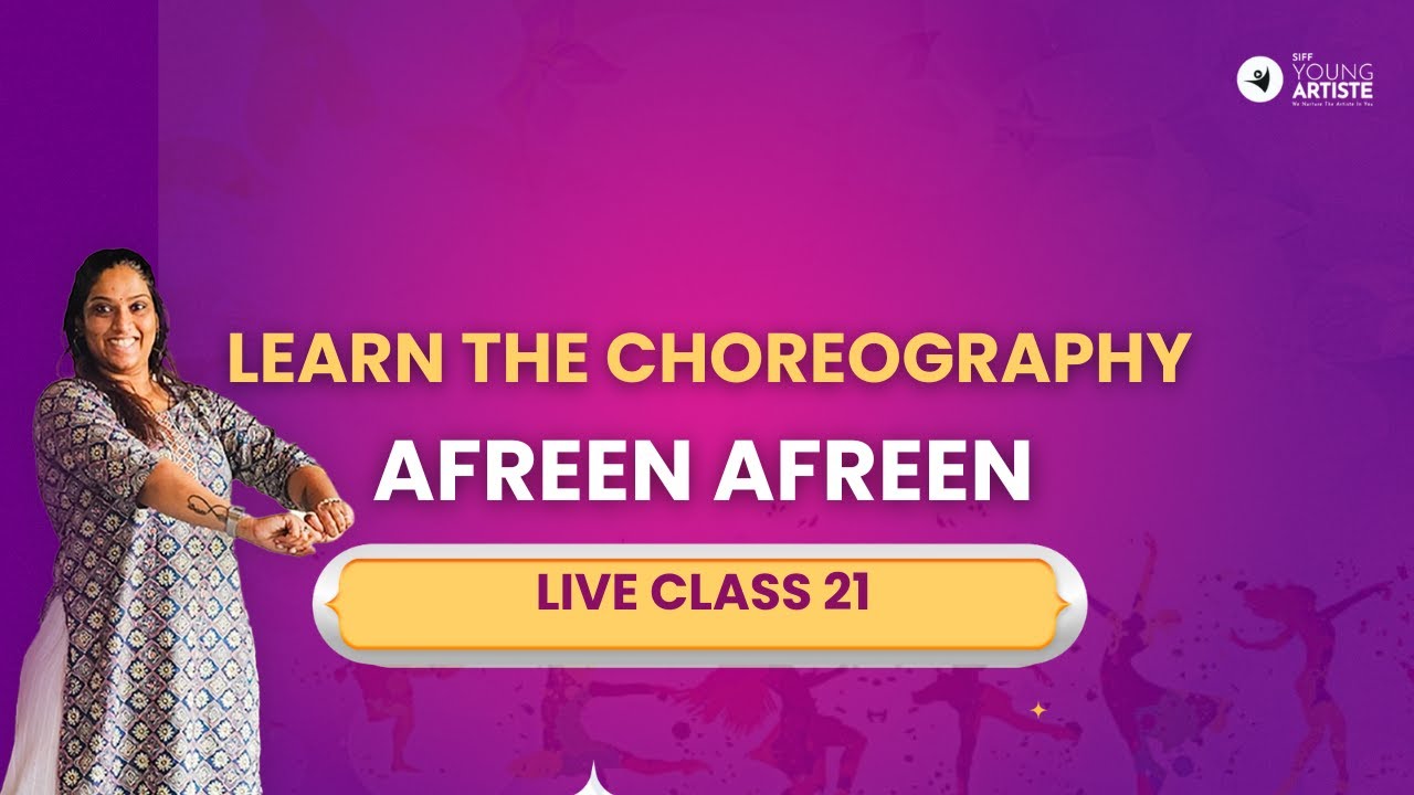 Live Class- 21 | Afreen Afreen| Morning Class with Amulya Ma'am | #live #youtube #dancing