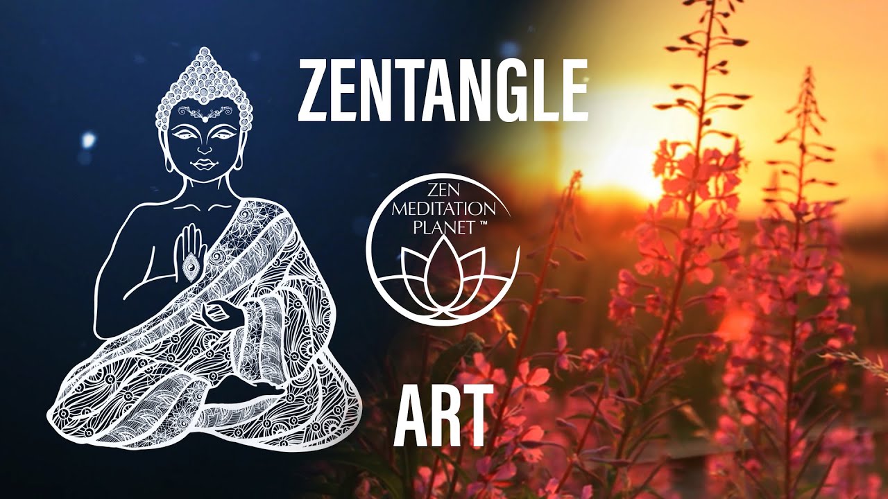 Zentangle Art &ndash; Relaxing Study Music for Drawing Patterns &ndash; Peaceful Learning Techniques