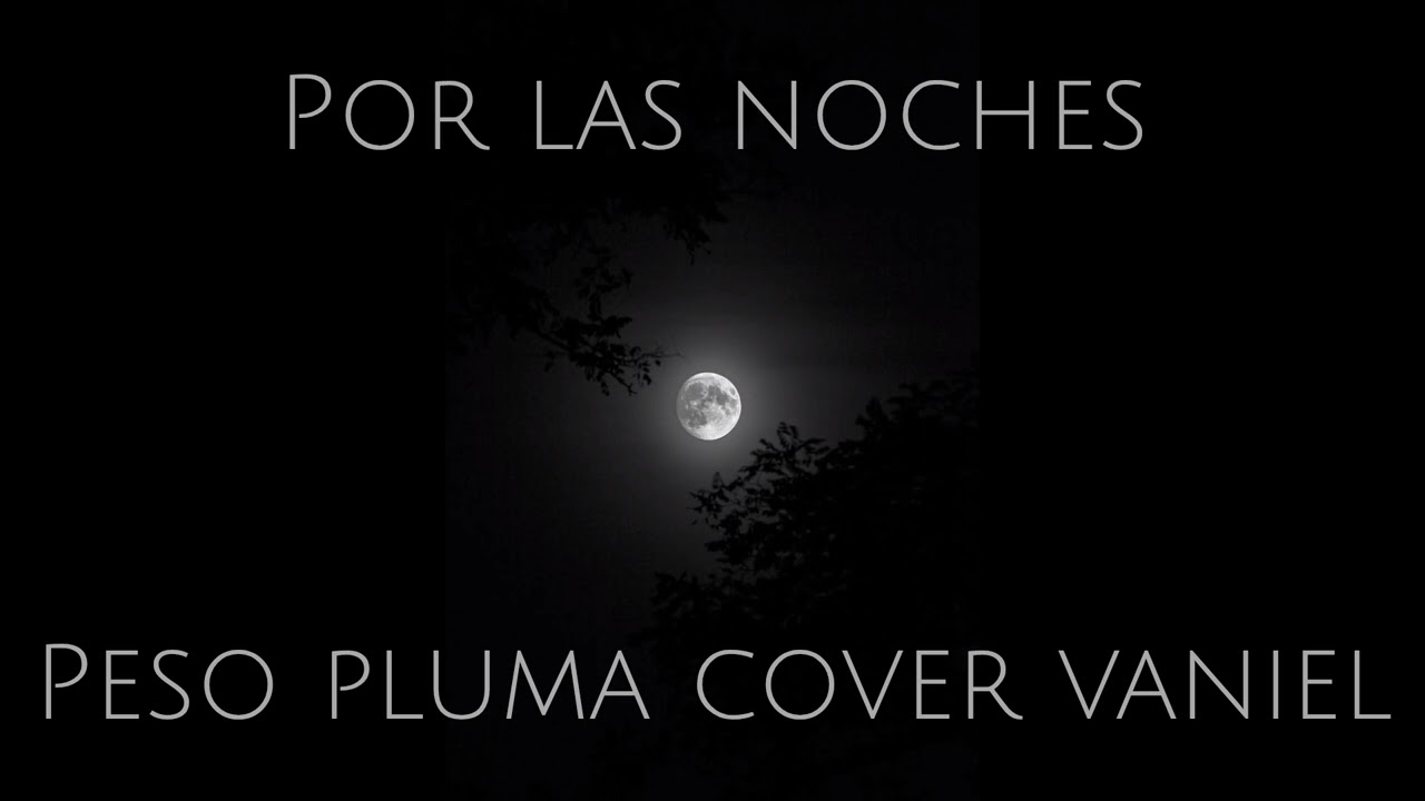 Por las Noches - VANIEL (Peso Pluma Cover Vocal)