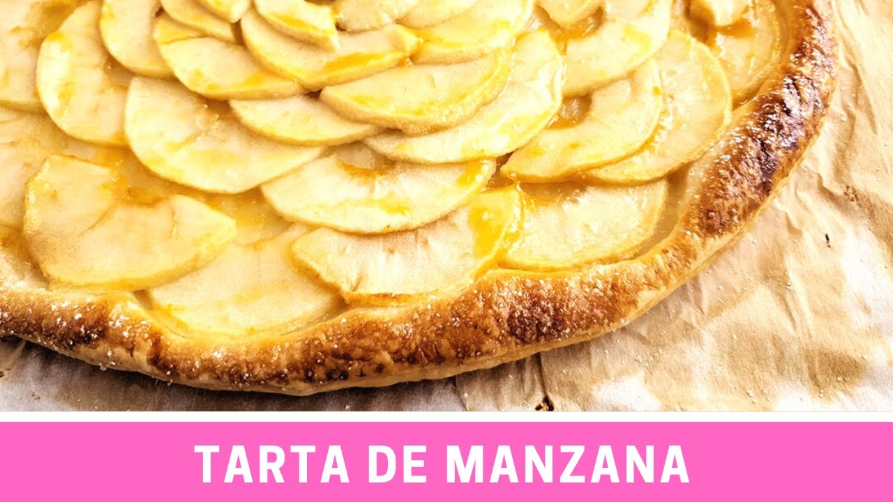 Tarta de manzana con hojaldre sin crema pastelera [Recetas Explosivas]