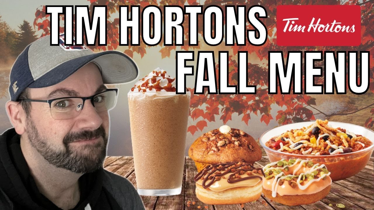 Tim Hortons fall menu - 2022 edition E193