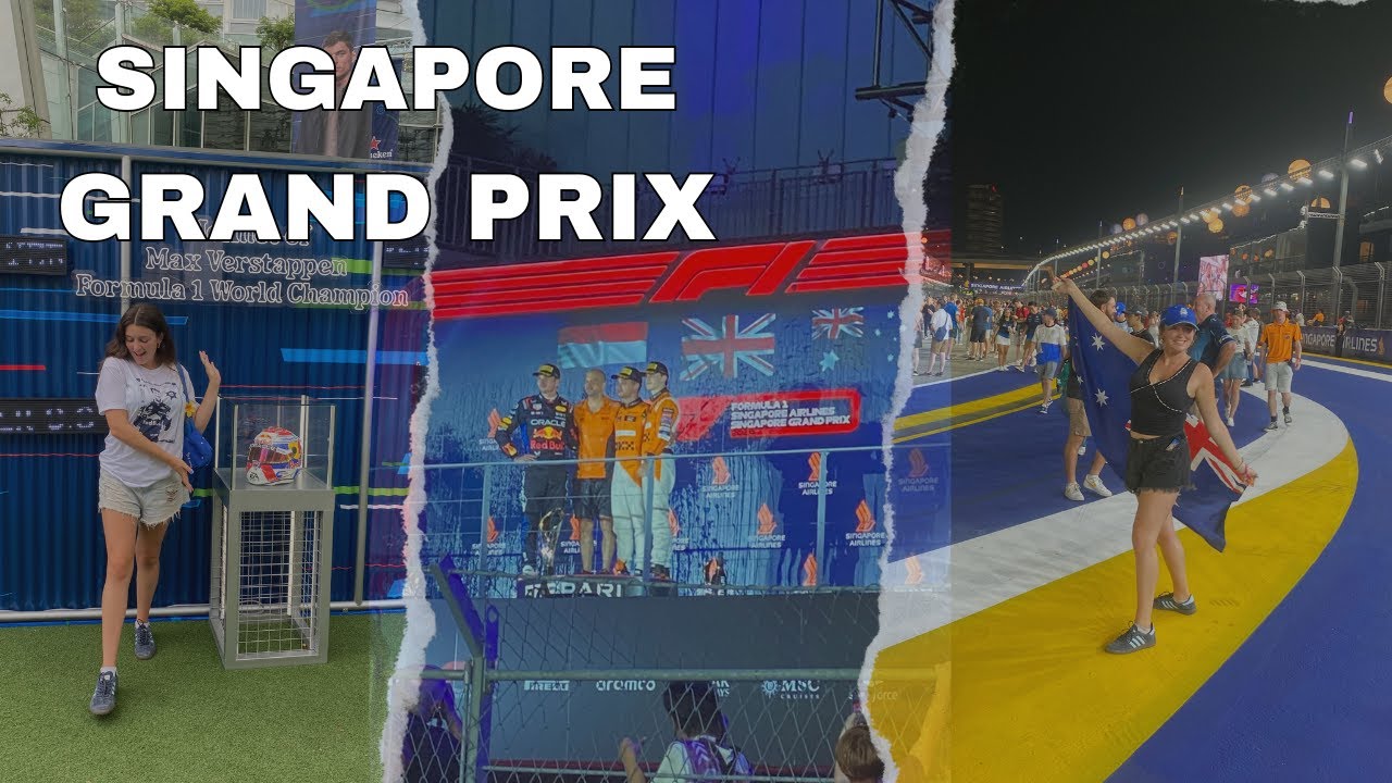 SINGAPORE FORMULA 1 VLOG