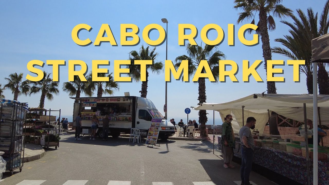 Cabo Roig Street Market, Costa Blanca, Spain