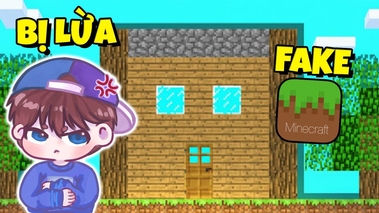 Minecraft...Nhưng m&igrave;nh chơi Phi&ecirc;n Bản H&Agrave;NG NH&Aacute;I V&Agrave; BỊ LỪA !!