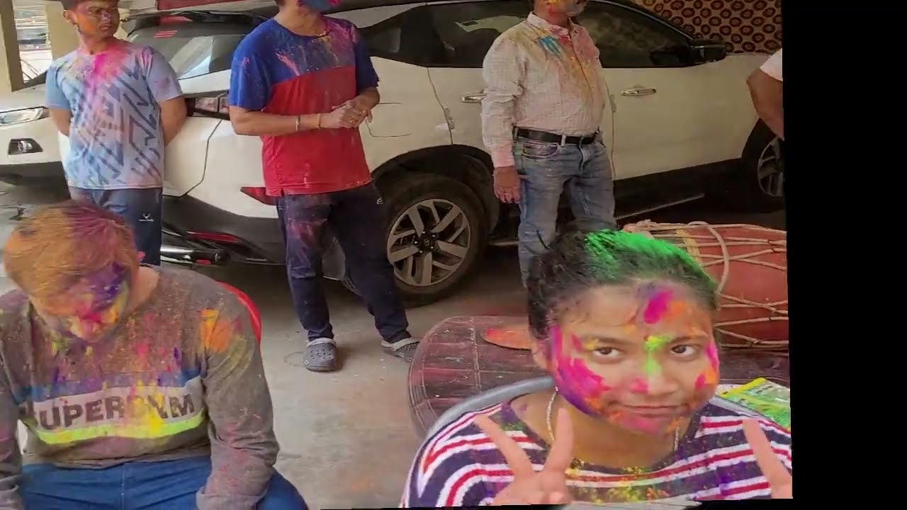Holi Aayi - Practice session
