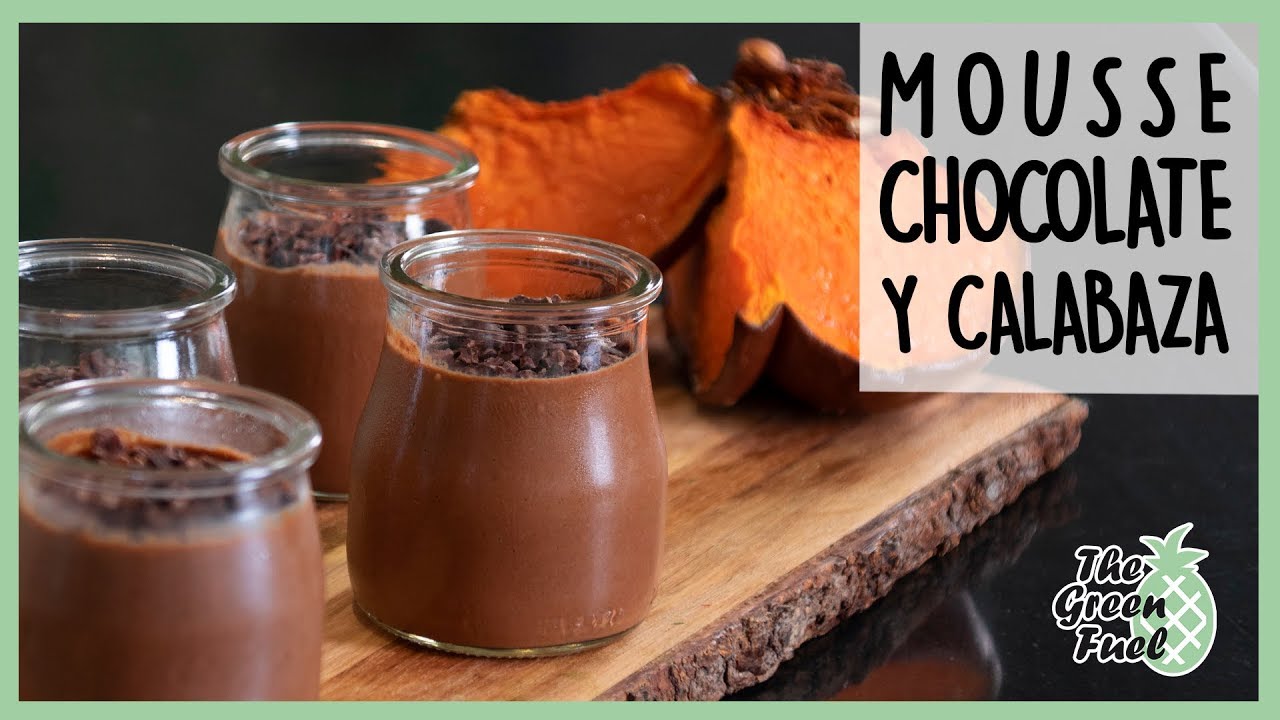 Mousse De Chocolate Vegana Sin Azúcar | Recetas De Calabaza