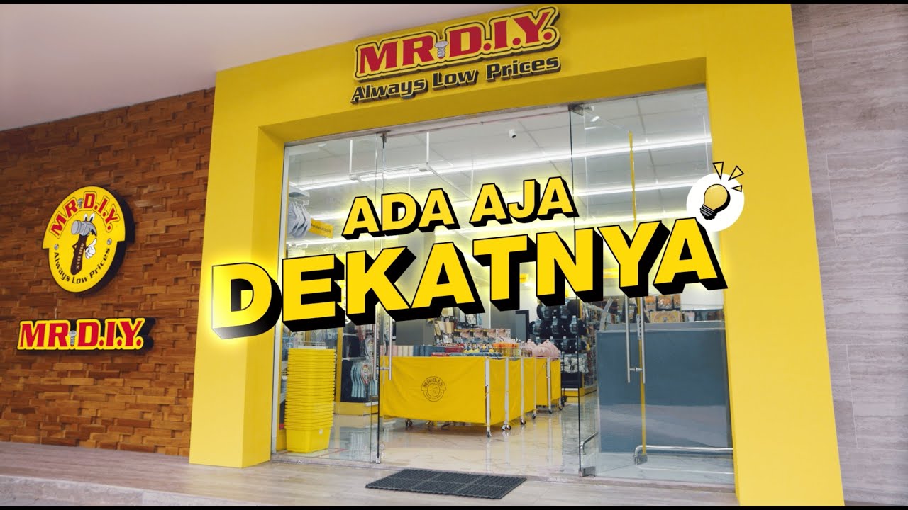 MR.DIY ADA AJA IDENYA, ADA AJA DEKATNYA