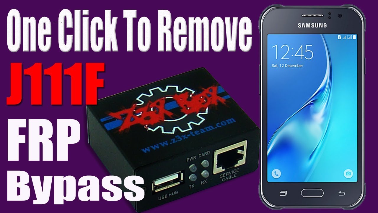 J111f FRP Reset in Single Click With Z3X | New Solution FRP Bypass Samsung J1 Ace