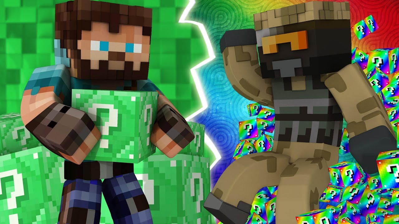 Dansk Minecraft: Lucky Block Race - RAINBOW KIT! #4