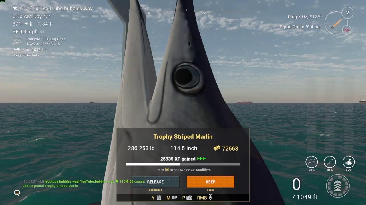 Fishing planet 70 plus million cash