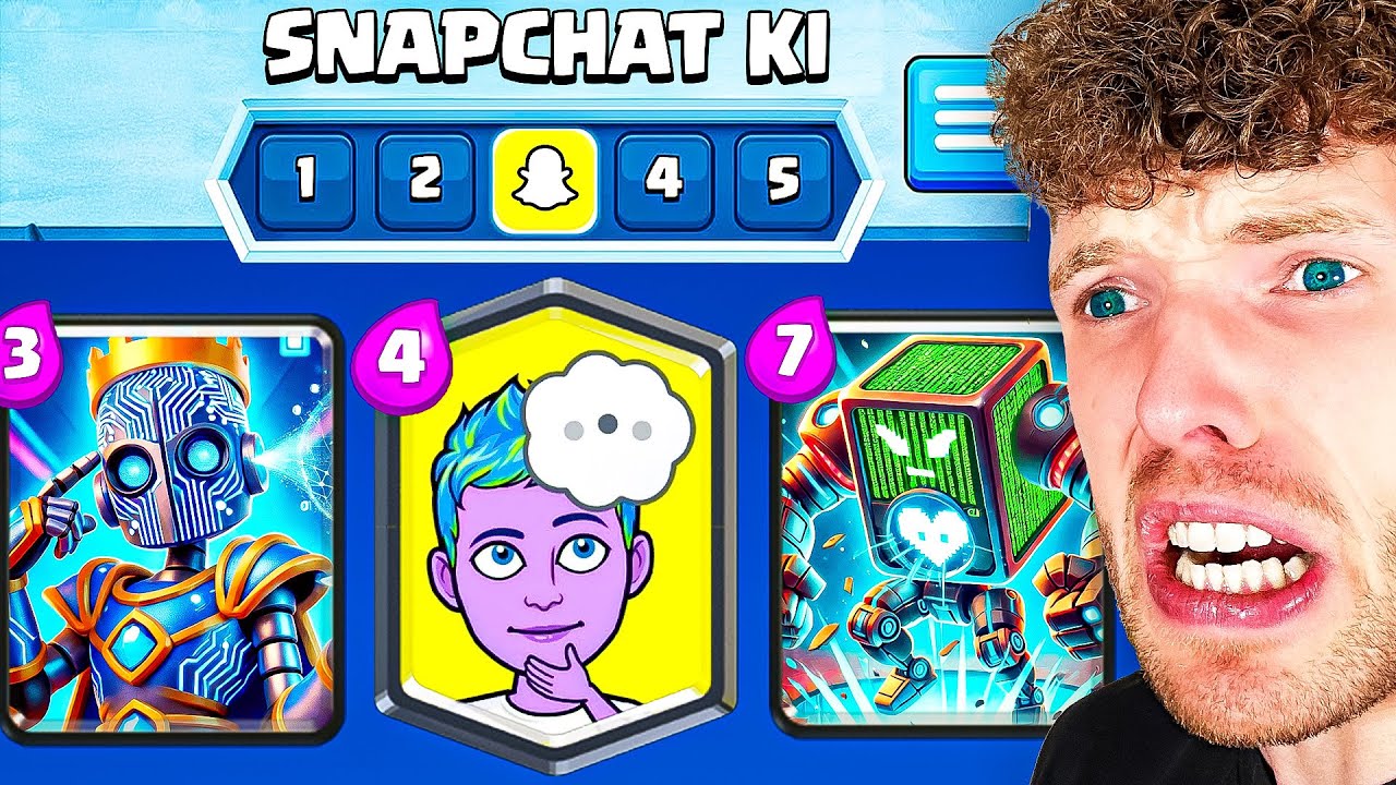 😱👻SNAPCHAT KI BAUT MEINE DECKS... (Katastrophe) | Clash Royale Deutsch