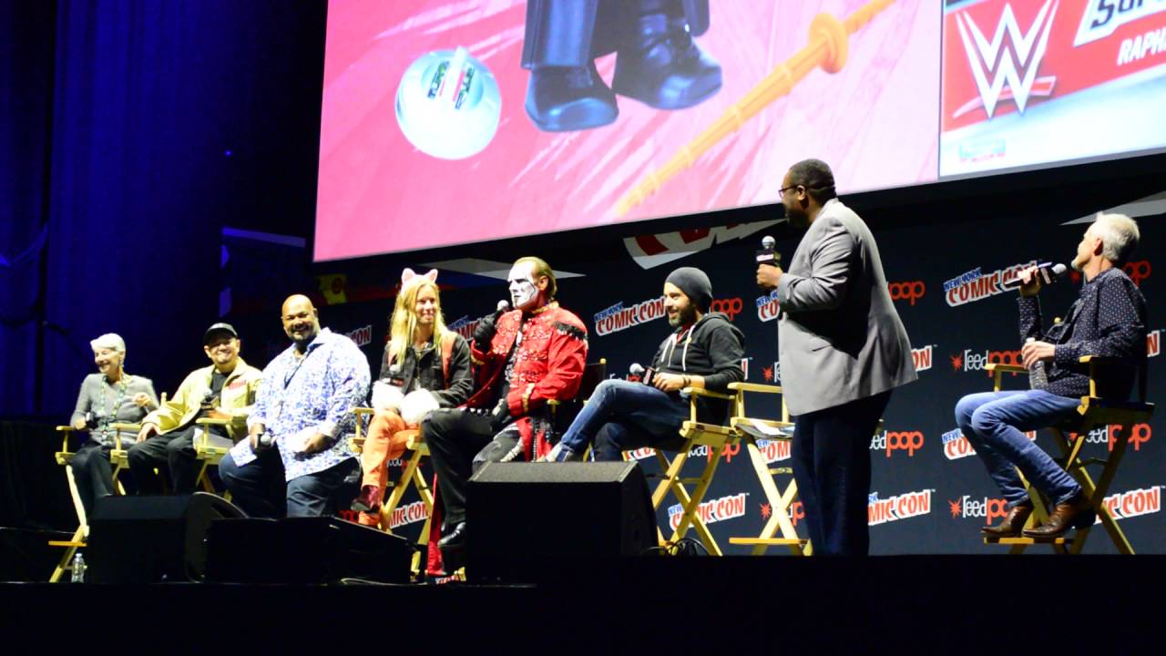 Sting enters TMNT Panel NYCC 2016