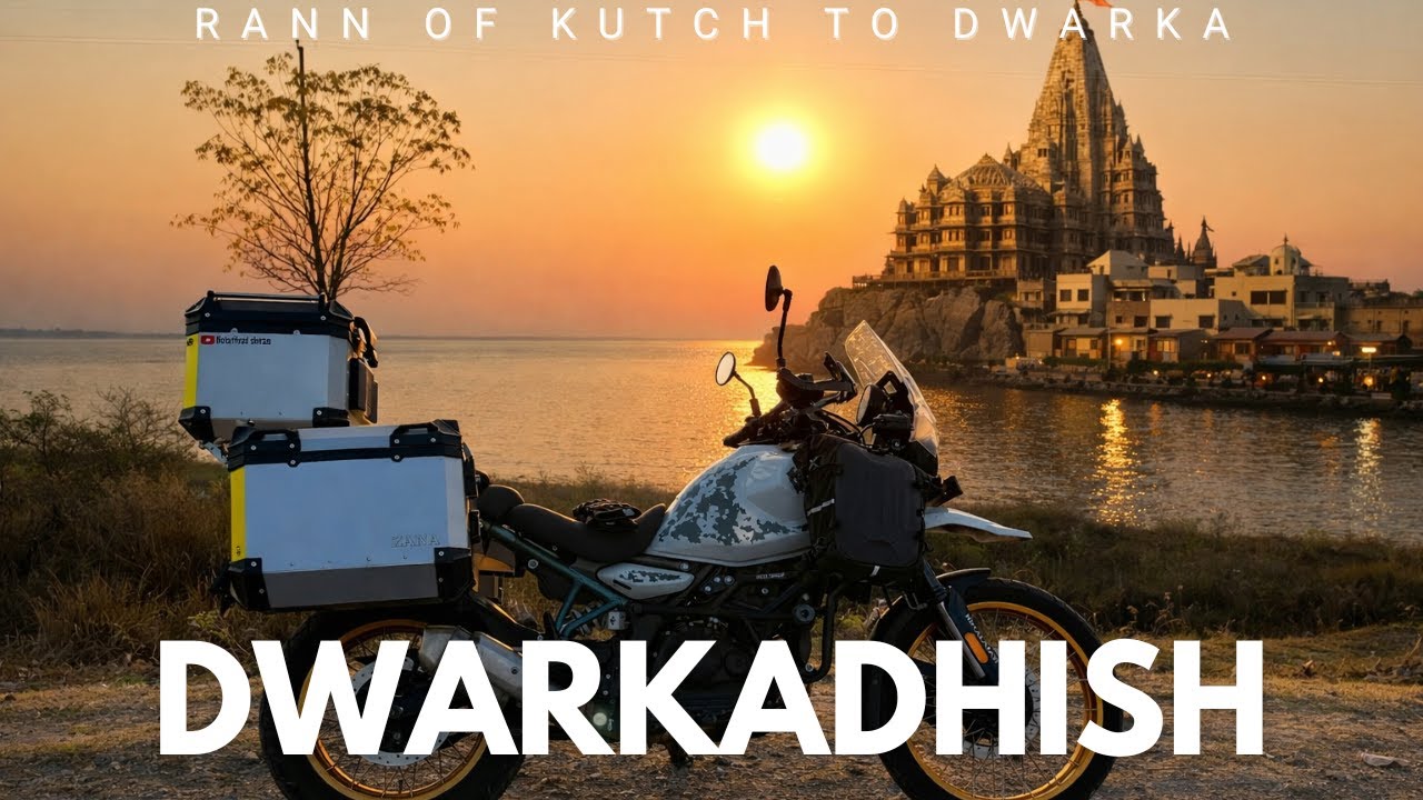 Kutch to Dwarka, Gujrat  | 3200 KM solo ride on my Himalayan 450 | Ride to Rann |
