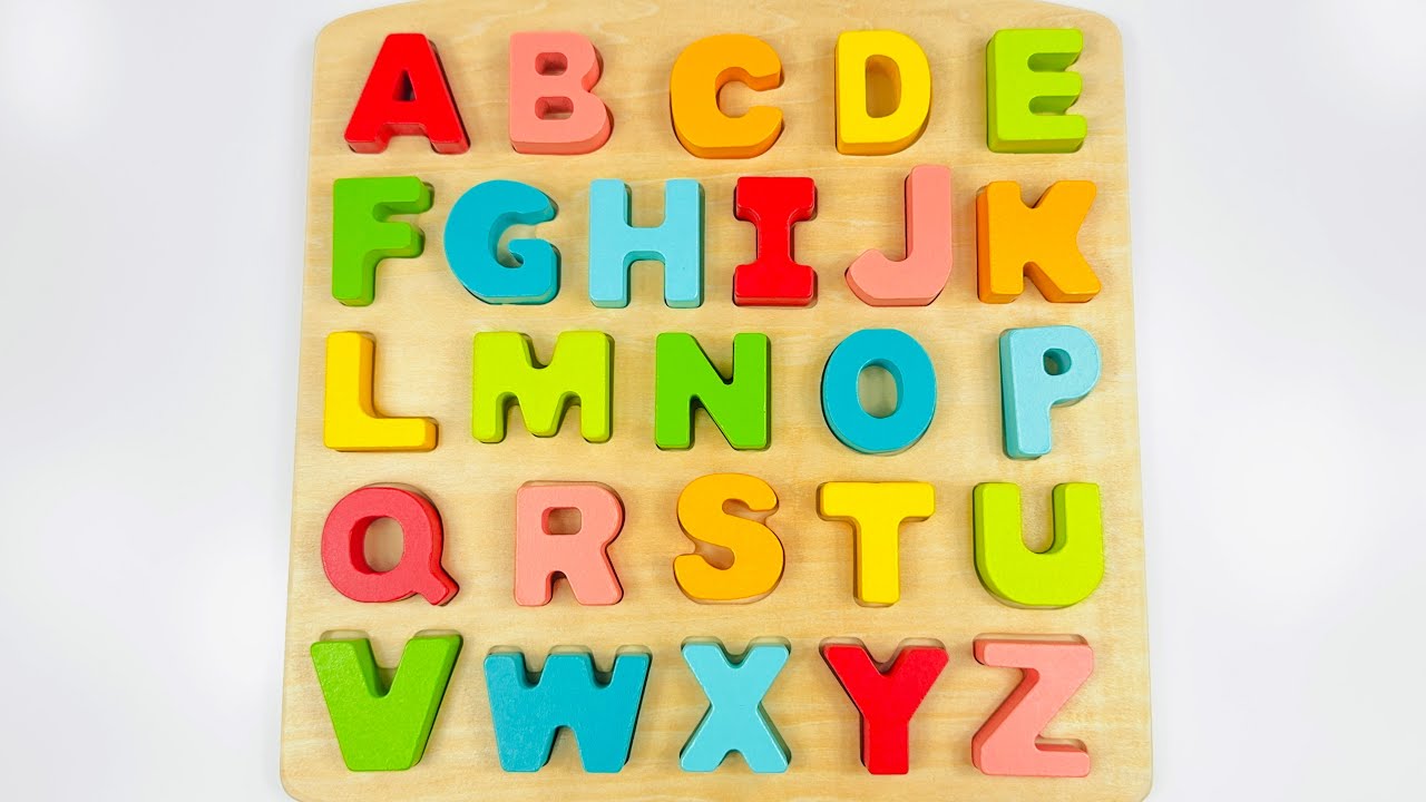 Best Learn ABC, Numbers, Shapes, Animals Shape Matching Puzzle | Preschool Toddler Learning Video