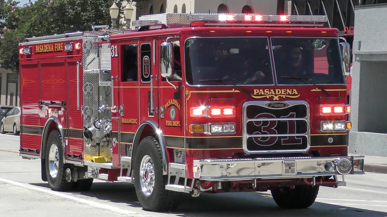 Pasadena Fire Dept. Station 31 & Engine 34