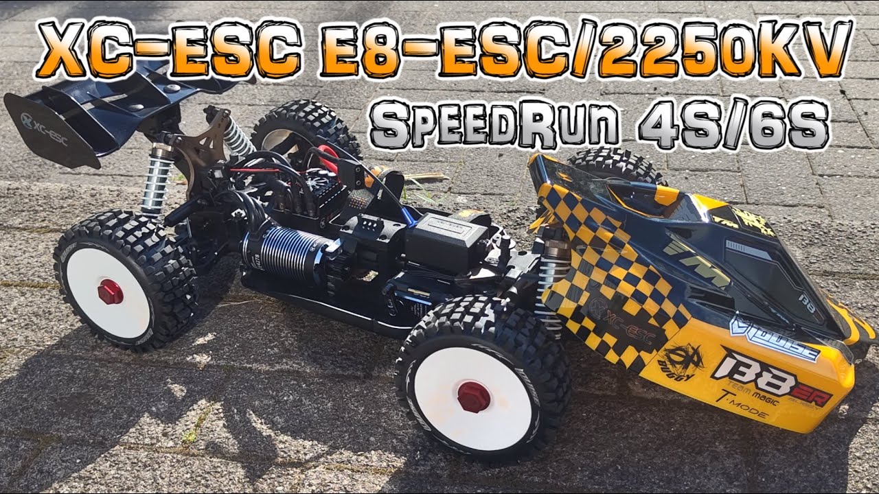 XC-ESC/E8-ESC/2250KV SpeedRun 4S/6S | HD+ | German/Deutsch