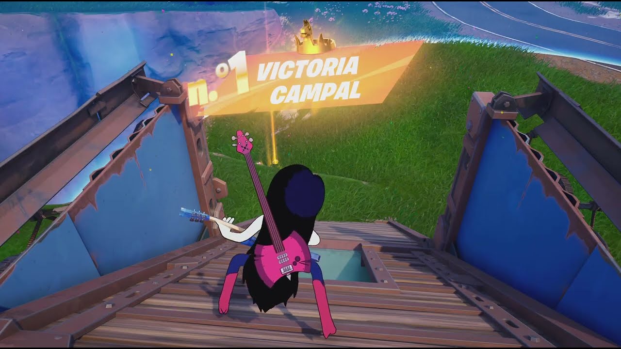 Fortnite|Victoria Campal para Marceline💀!!!🎖️👑