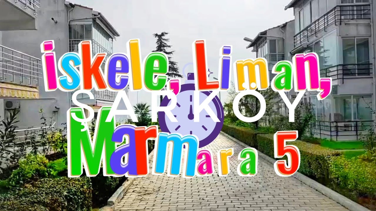 İskele,Marmara 5, Liman ,Sahil...Şarköy Turu