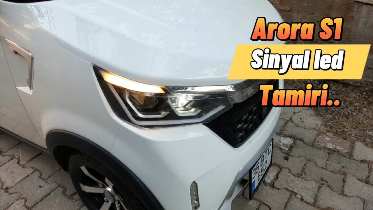 Arora S1 Sinyal led tamiri..