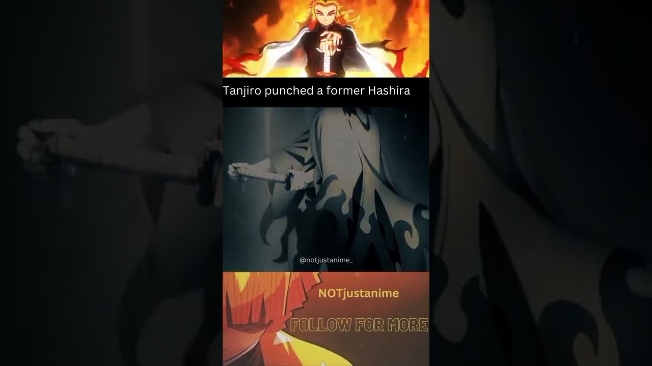 Tanjiro punched a Former HASHIRA!!! : NOTjustanime