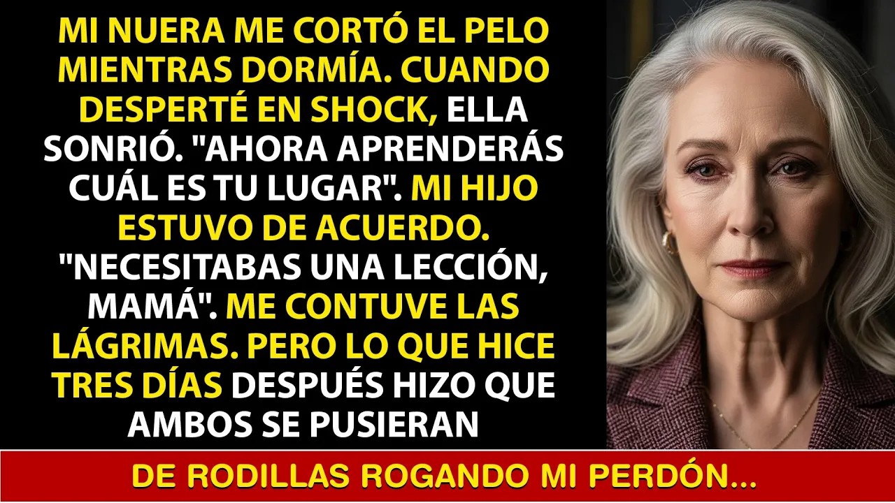 Mi Hijo Dijo “Necesitabas Una Lección” Tras El Corte De Mi Nuera… Y Lo Que Siguió Me Heló