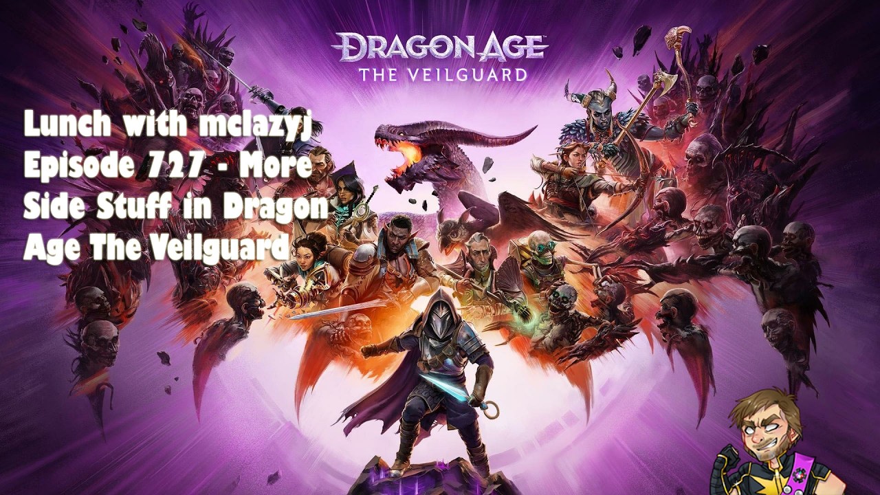 Lunch with mclazyj Episode 727 - More Side Stuff in Dragon Age The Veilguard #dragonage