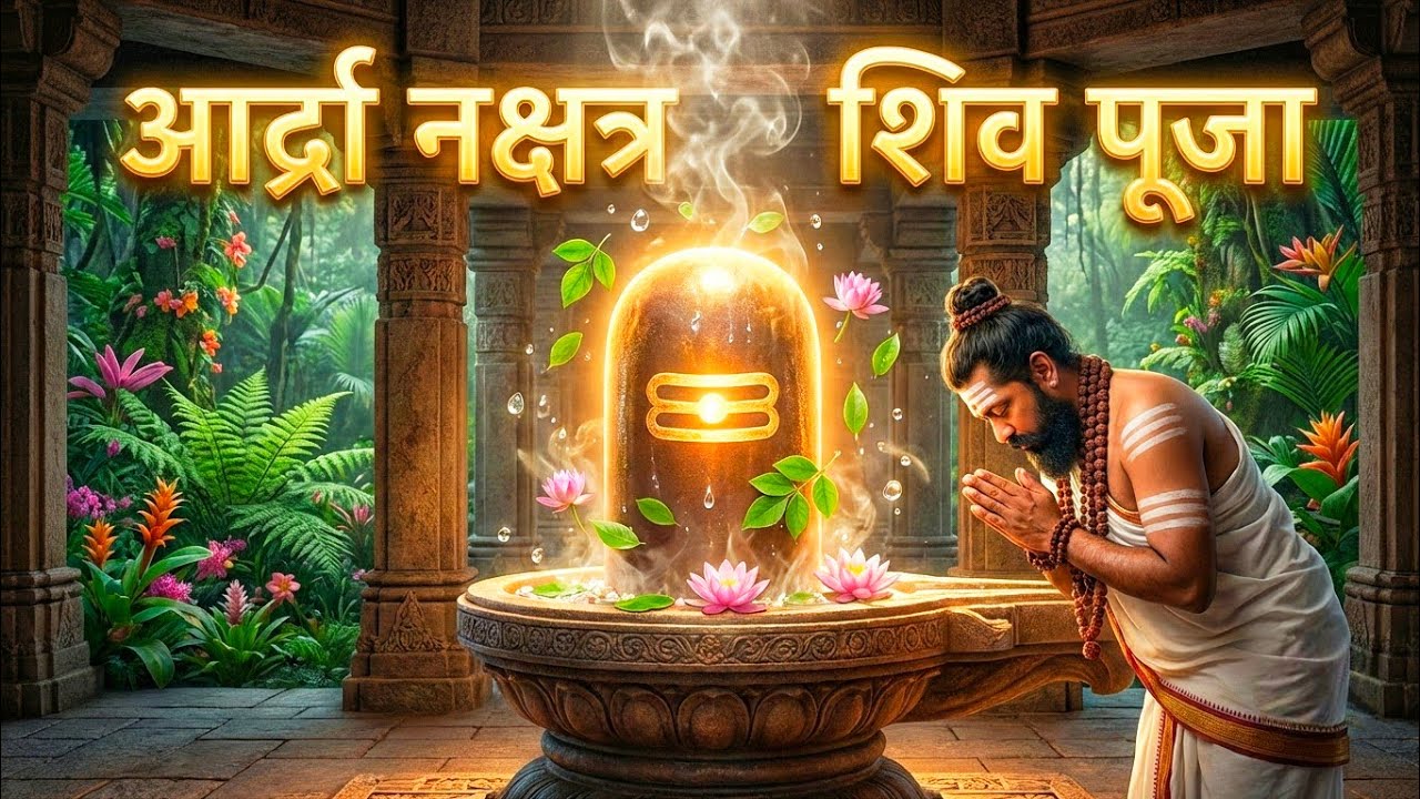 आर्द्रा नक्षत्र शिव पूजा ! आर्द्रा नक्षत्र कब है