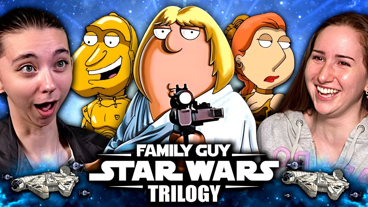 We BINGED the **STAR WARS FAMILY GUY** Trilogy