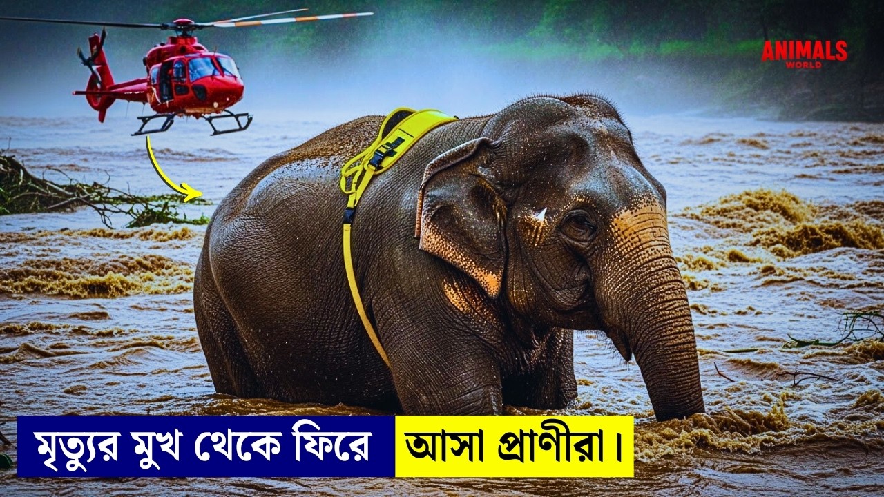 ক্যামেরাবন্দি ইতিহাসের সবচেয়ে বীরত্বপূর্ণ প্রাণী উদ্ধার অভিযান | Animal Rescue Operations