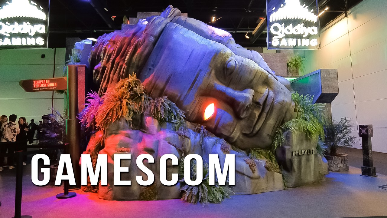 GAMESCOM LATAM TOUR【4K】- NINTENDO, TECTOY, ROBLOX, BIG FESTIVAL, MAPA - SAO PAULO EXPO WALKING TOUR