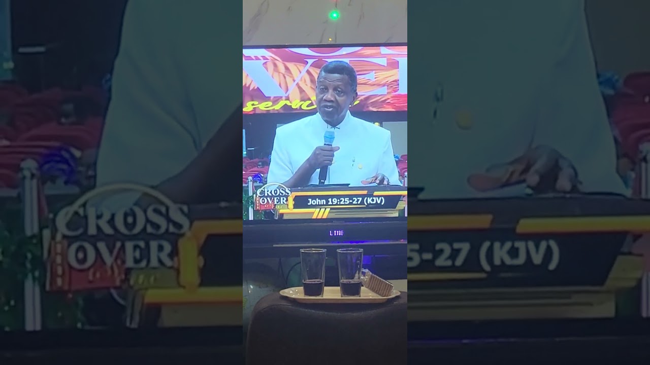 RCCG Holy Communion With Daddy G.O. on 2025 Crossover Service